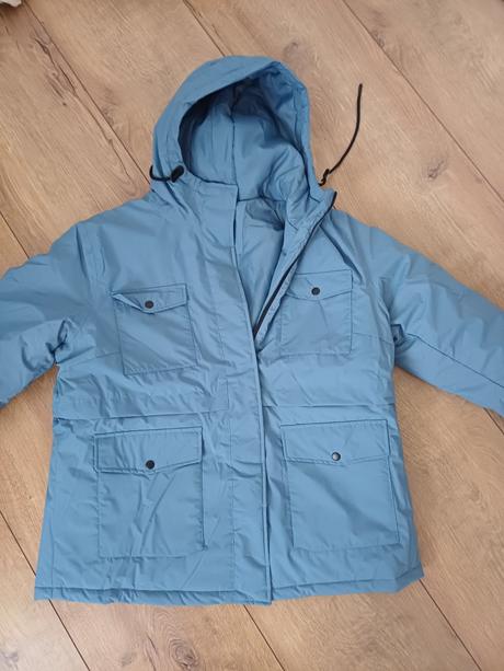 Dámska modrá bunda, bonprix,48