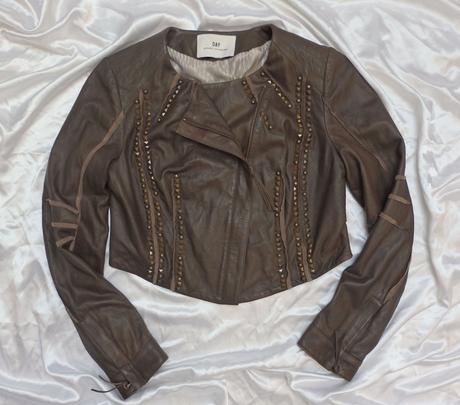 Luxusna damska kožena bunda, 40
