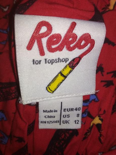 Letné šaty, topshop,40