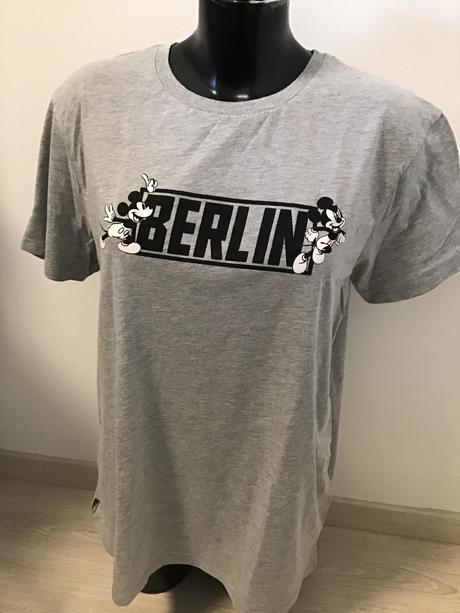 Tričko berlín s mickey mousom, primark,l