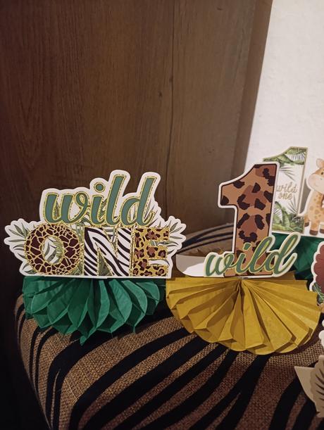 Narodeninová výzdoba safari 1 rok safari,