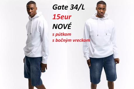 Mikiny hm, kraťasy gate, reserved, cropp, hm, h&m,l