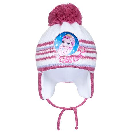 Zimná detská čiapočka new baby lisa tmavo ružová, new baby,104