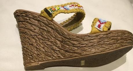 Retro vsuvky/šlapky na platforme-číslo 37, 37