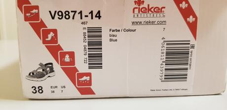Sandále rieker, rieker,38