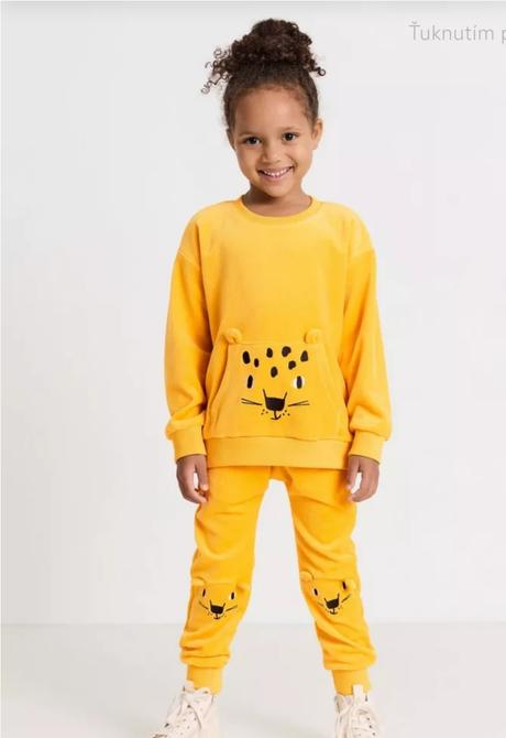 Velurovy lindex kompletik vel.98, lindex,98