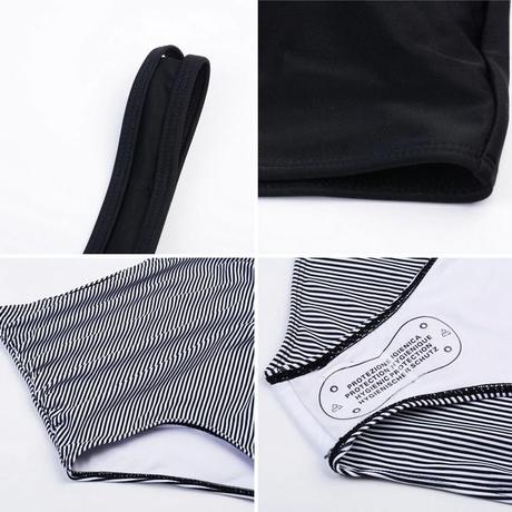 Plavky high stripe, xl