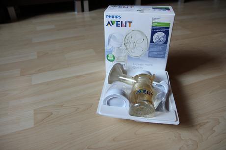 Manuálna odsávačka materského mlieka avent, 