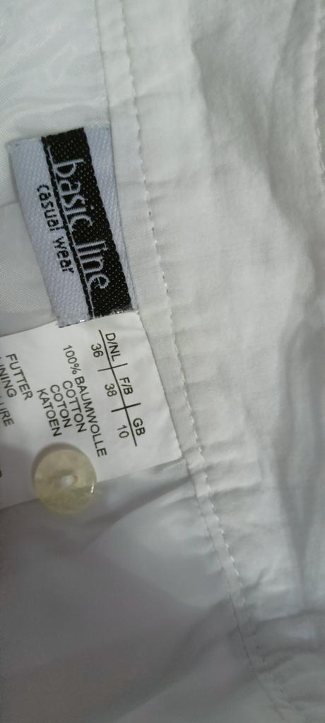 Sukna biela 36/38, 36