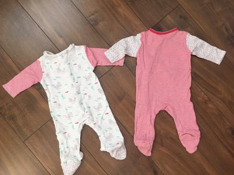 Pyžamká veľ. 56 2ks pre dievčatko, f&f,56