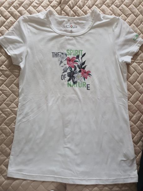 Bunda farebná cmp 158-164 a 2x tričko, cmp,158