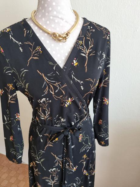 Zavinovacie elast.šaty mango 38, mango,38