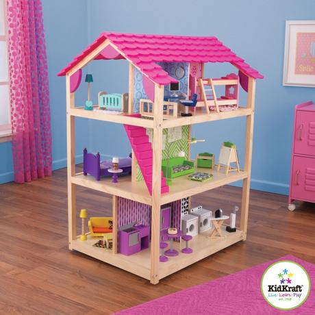 Domček pre bábiky so chic, 