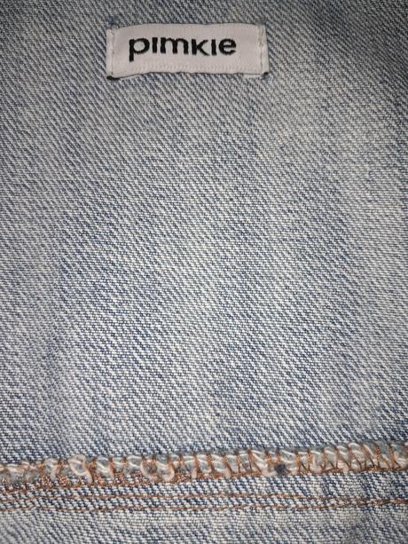 Značková riflova bunda, pimkie,36