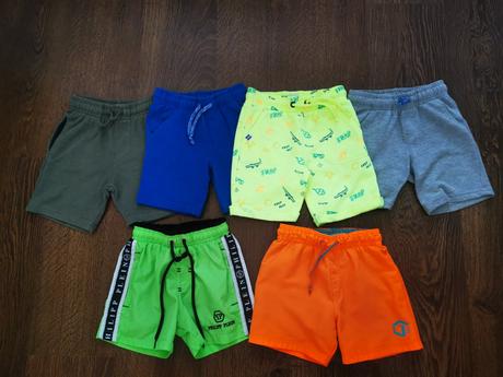 Krátke šortky + plavky, f&f,104