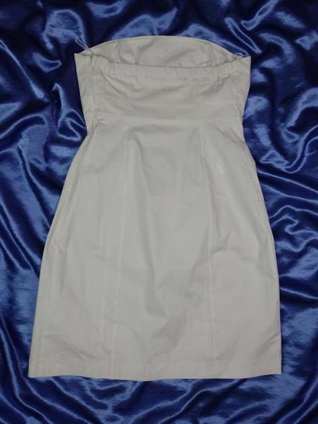 Kvalitné biele šaty, benetton,m