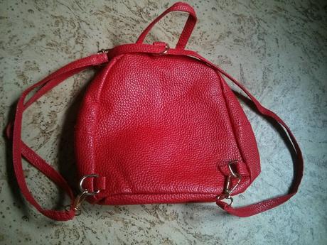 Ruksak červený menší, 