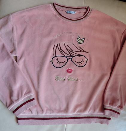 Zamatový pulóver, mayoral,128