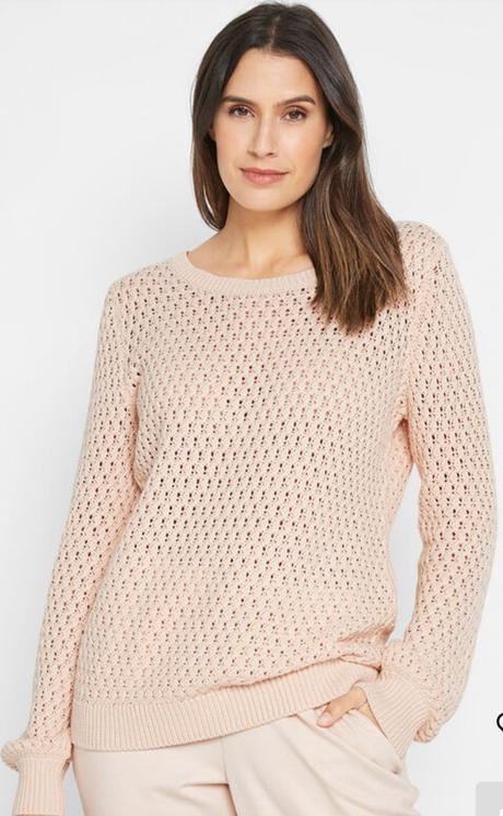 Top háčkovaného štýlu, bonprix,44