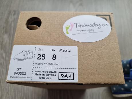 Papuce rak 25, rak,25