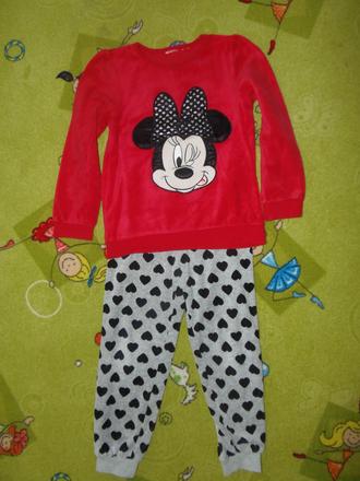 Flísová súprava, h&m,110