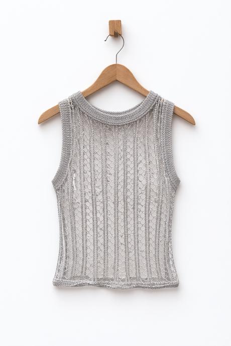 Zara strieborný top, zara,s