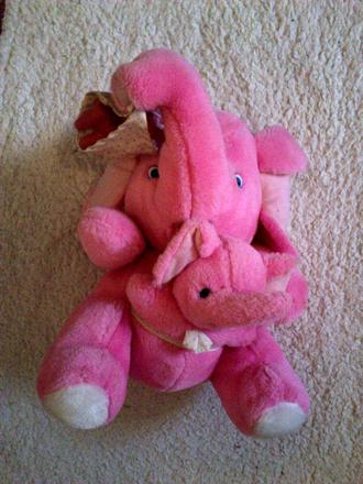 Väčšia plyšová hračka, 