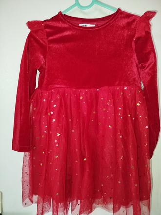 Červené šaty, sinsay,110