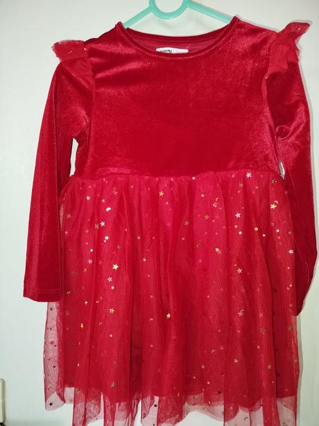 Červené šaty, sinsay,110