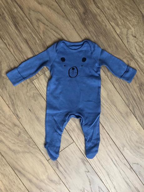 Modrý overal s mackom, f&f,56
