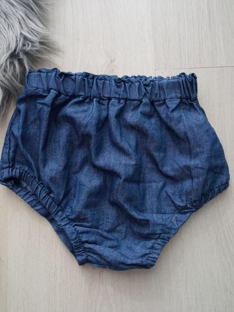 Dievčenské tmavomodré šortky, 86