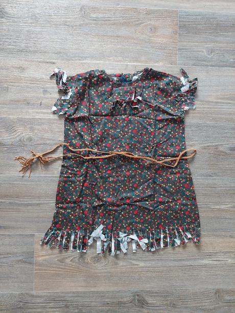 Indiánka karnevalové šaty s opaskom veľ.104-116,