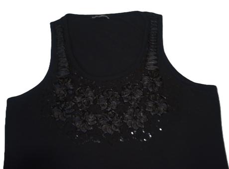 Čierny top d&g, veľ. l, l