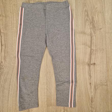 Legíny mayoral bavlnené 3/4 šedé s lampasmi, mayoral,158