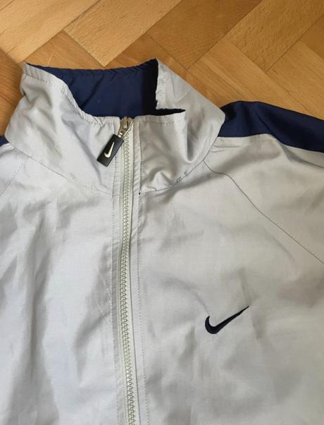 Nike retro sivá bunda, nike,l