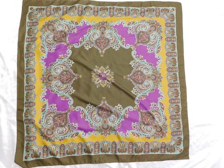 Kvalitná luxusna elegantná šatka, xl