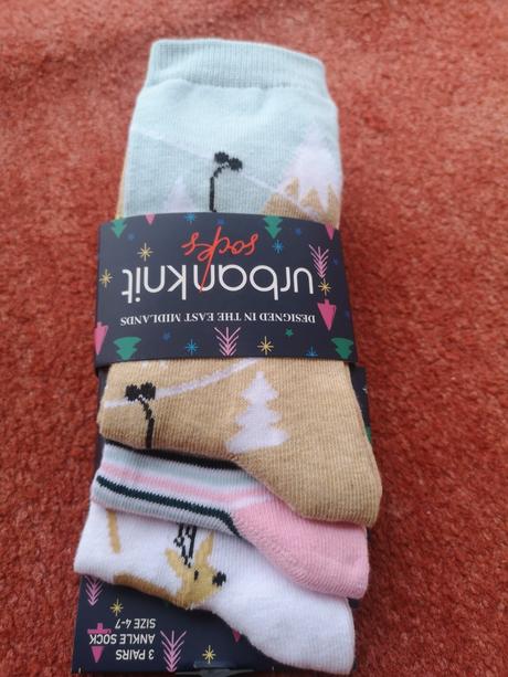 Urbanknit dámske vianočné ponožky 3 páry 37-41, 37 / 38 / 39 / 40 / 42