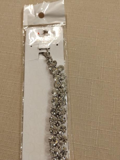 Štrasový náramok dámsky, 