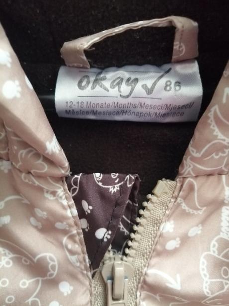 Bundička hnedé odtiene veľ. 86, okay,86