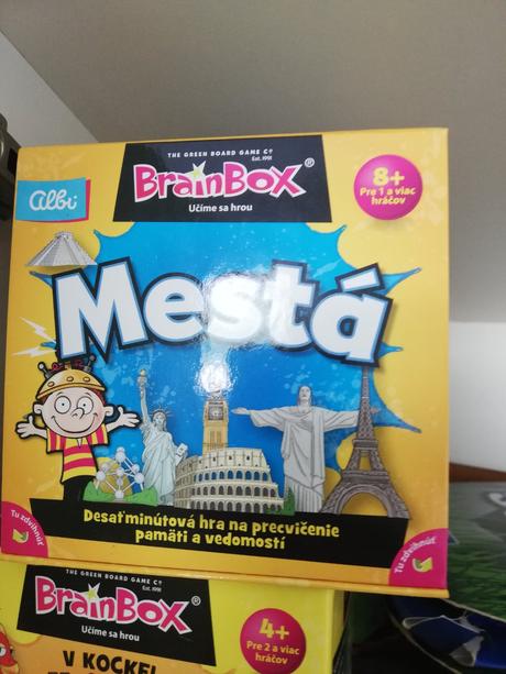 Brain box hra v kocke,