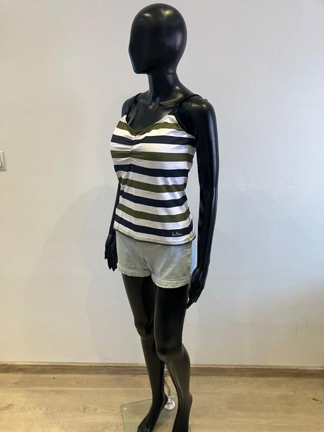 Dámske pásikavé tričko litex (m), litex,m