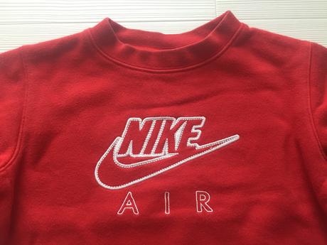 Červená mikina, nike,104