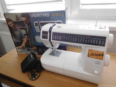 Šijací stroj veritas jeans,, 