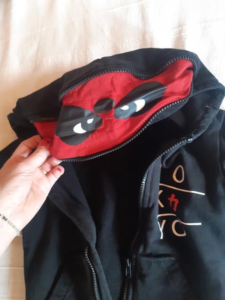 Čierna mikina 98/101, 104