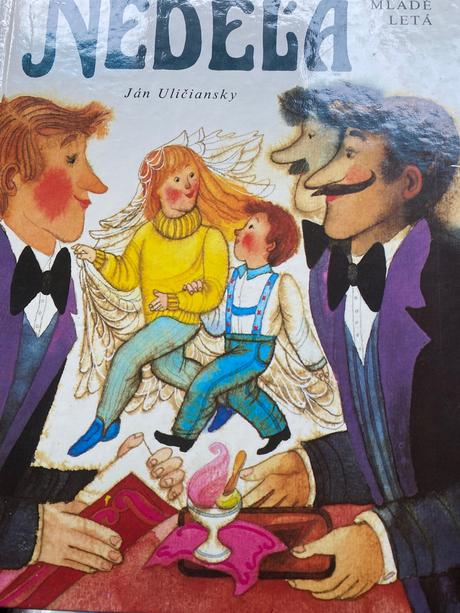 Stará retro kniha nedeľa ján uličiansky 1987, 