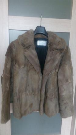 Pravý kožuch zo zajaca, xxl