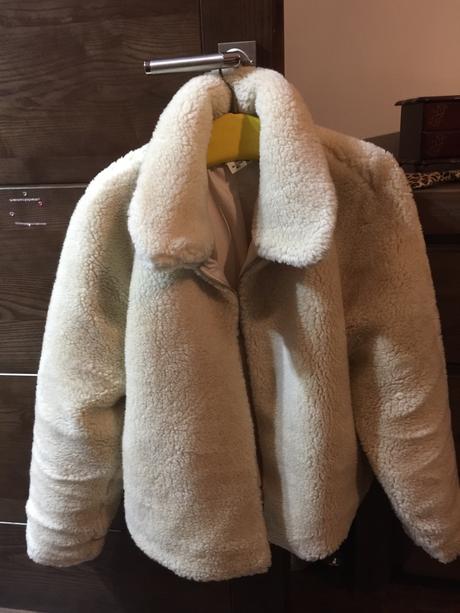 Kozusinkova bunda, h&m,xl