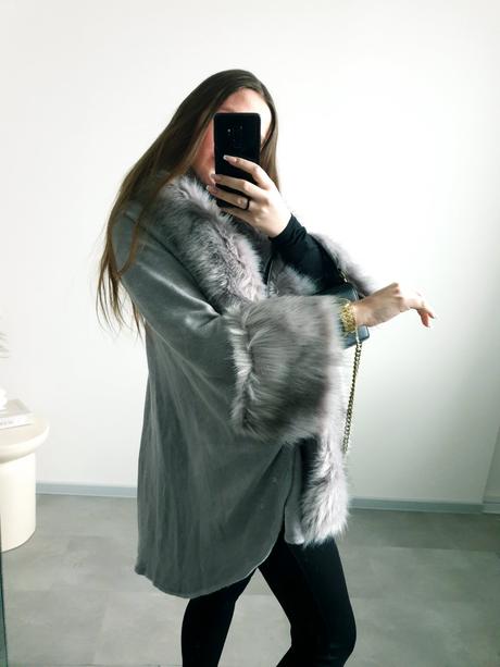 Pončo/kardigán uni, 