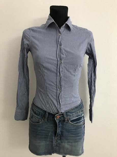 Prúžkovaná košeľa, camaieu,xs