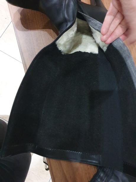 Krásne kožené zateplené čižmy embis, 40